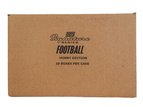 Image for 2025 Leaf Eclectic Signature Series Football Hobby 10-Box Case
