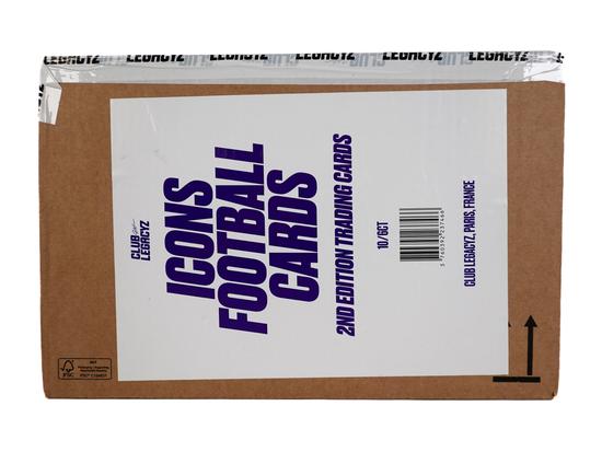 Image for 2025 Club Legacyz Icons Soccer Second Edition Hobby 10-Box Case