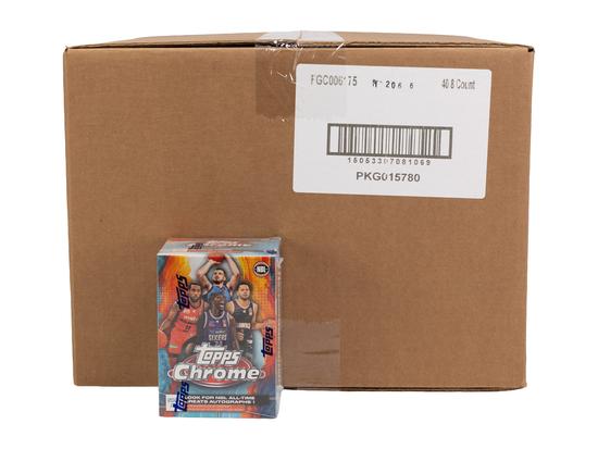 Image for 2024/25 Topps Chrome NBL Basketball Blaster 40-Box Case