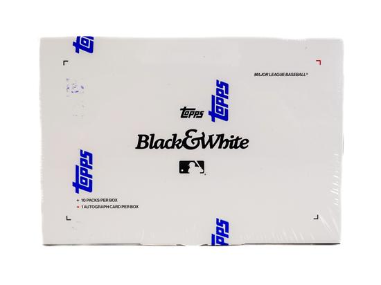 Image for 2025 Topps Black and White Baseball Collector Box