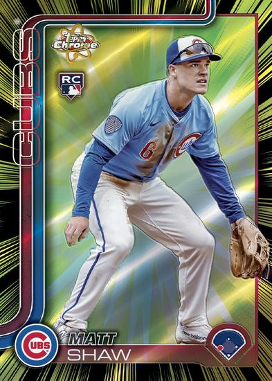 Image for 2025 Topps Chrome Update Series Baseball Hobby Box