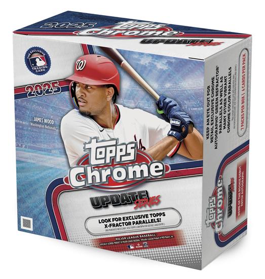 Image for 2025 Topps Chrome Update Series Baseball Mega 20-Box Case