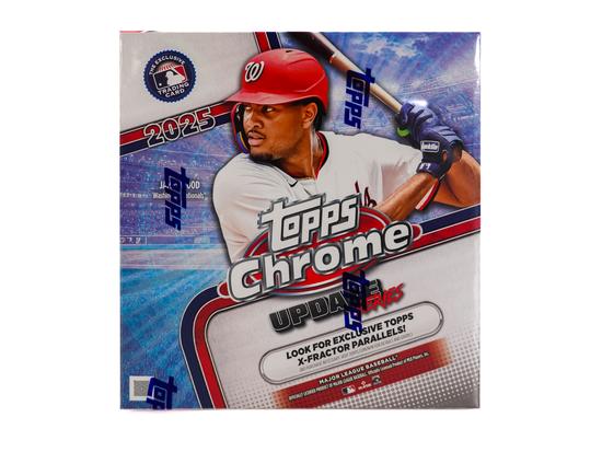 Image for 2025 Topps Chrome Update Series Baseball Mega Box