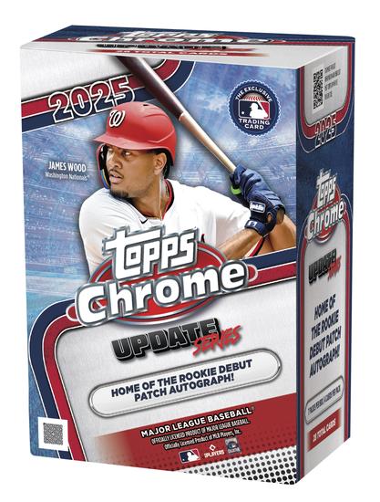 Image for 2025 Topps Chrome Update Series Baseball Blaster 40-Box Case