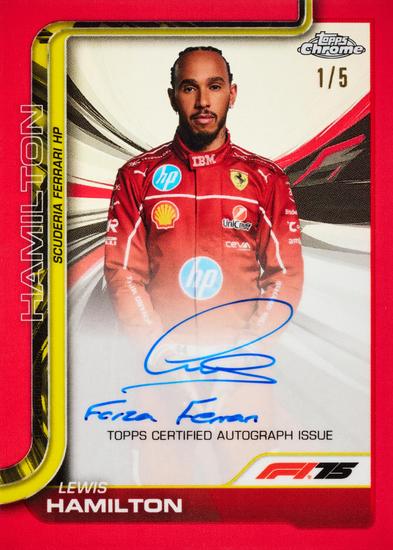 2025 TOPPS CHROME F1 FORMULA 1 HOBBY BOX | eBay