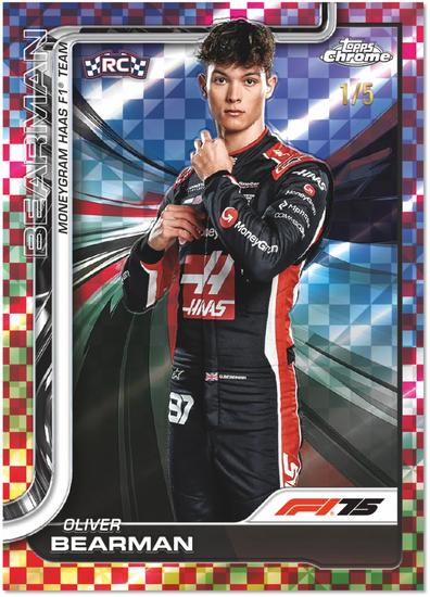 2025 TOPPS CHROME F1 FORMULA 1 HOBBY BOX | eBay