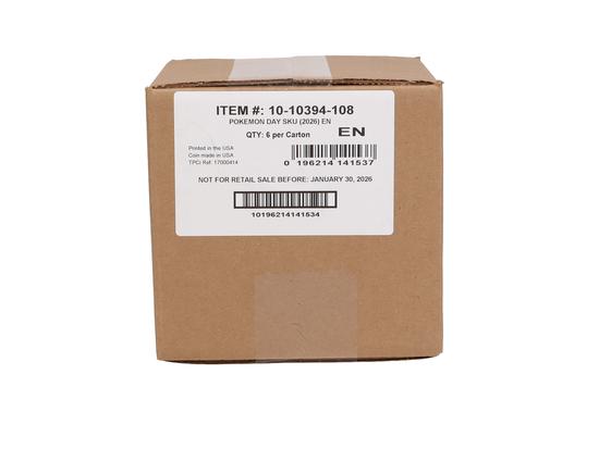 Image for Pokemon Day 2026 Collection 6-Box Case