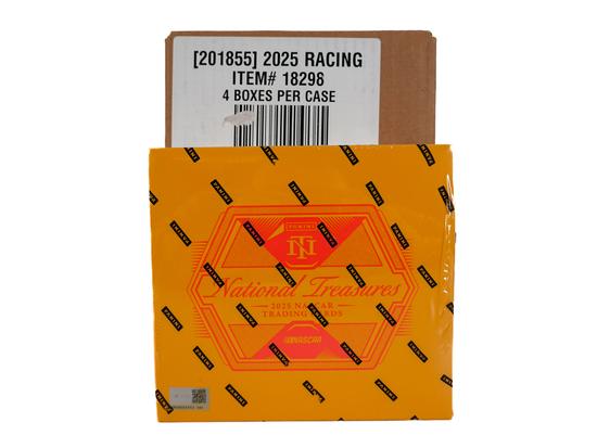 Image for 2025 Panini National Treasures Racing Hobby 4-Box Case