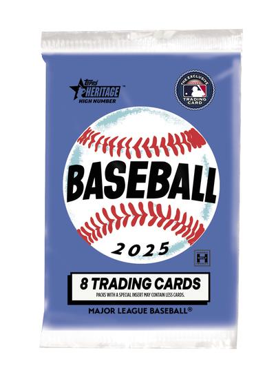 Image for 2025 Topps Heritage High Number Baseball Hobby Box