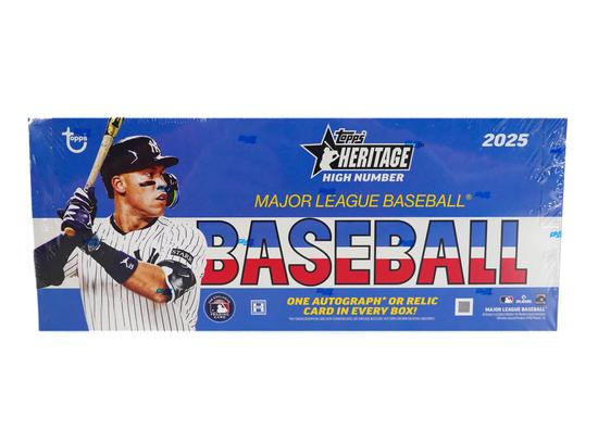 Image for 2025 Topps Heritage High Number Baseball Hobby Box