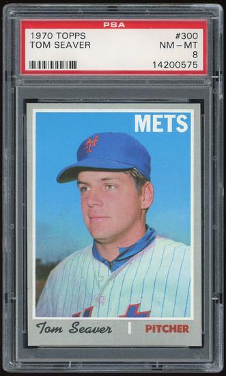 Image for 1970 Topps #300 Tom Seaver PSA 8 *0575 (Reed Buy)