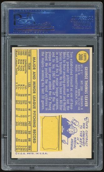 Image for 1970 Topps #300 Tom Seaver PSA 8 *0575 (Reed Buy)