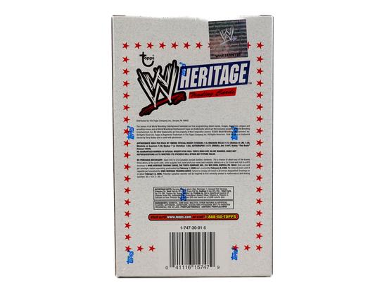 Image for WWE Heritage Wrestling 6-Pack Blaster Box (Topps 2005)
