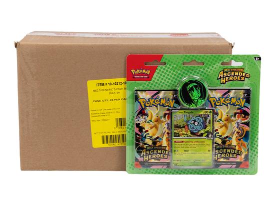 Image for Pokemon Mega Evolution: Ascended Heroes Erika/Larry 2-Pack Blister Case (24 Ct.)