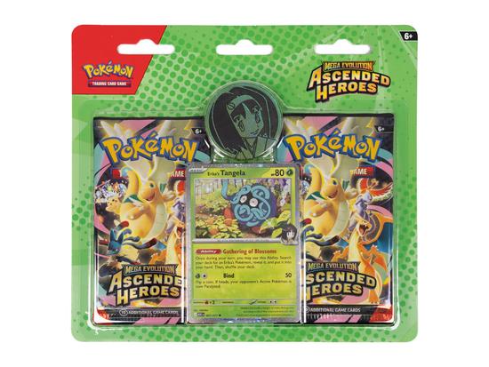 Image for Pokemon Mega Evolution: Ascended Heroes Erika/Larry 2-Pack Blister Case (24 Ct.)