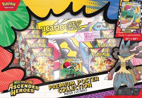 Image for Pokemon Mega Evolution: Ascended Heroes Premium Poster Collection 6-Box Case