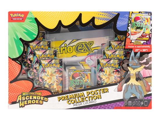 Image for Pokemon Mega Evolution: Ascended Heroes Premium Poster Collection 6-Box Case
