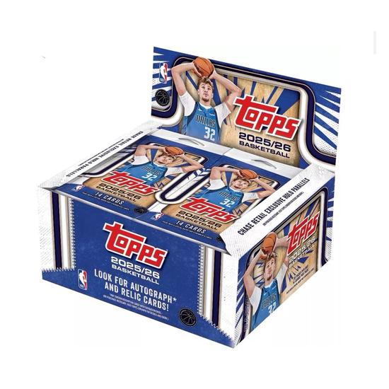 Image for 2025/26 Topps Basketball 20-Pack Retail 12-Box Case