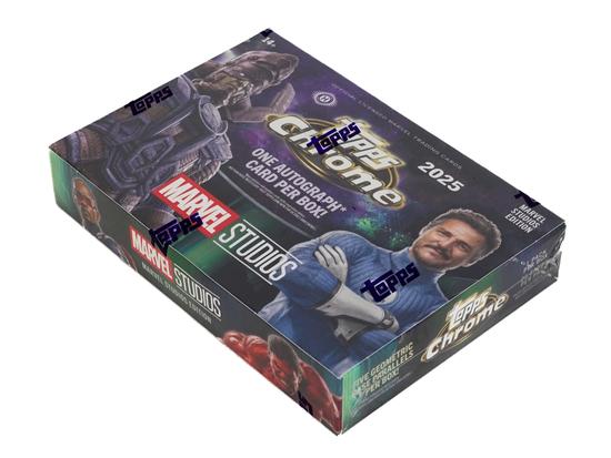 Image for 2025 Topps Marvel Studios Chrome Delight Box