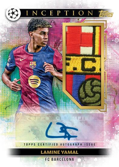 Image for 2024/25 Topps Inception UEFA Club Competitions Soccer Hobby Box