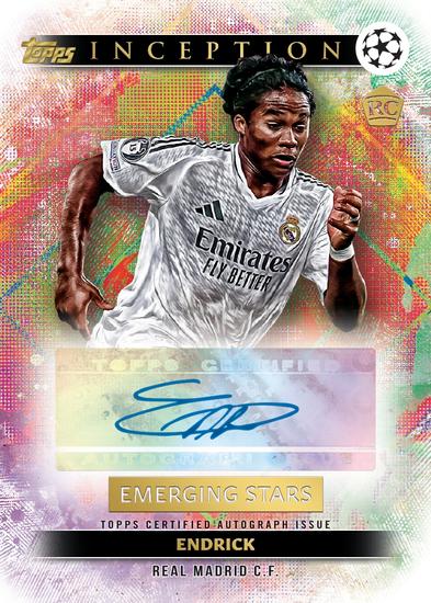 Image for 2024/25 Topps Inception UEFA Club Competitions Soccer Hobby Box