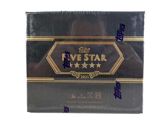 Image for 2025 Topps Five Star Baseball Hobby Box