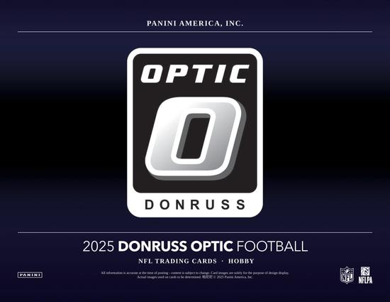 Image for 2025 Panini Donruss Optic Football Hobby Box