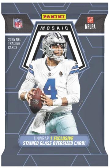 Image for 2025 Panini Mosaic Football Bundle 2-Box Case
