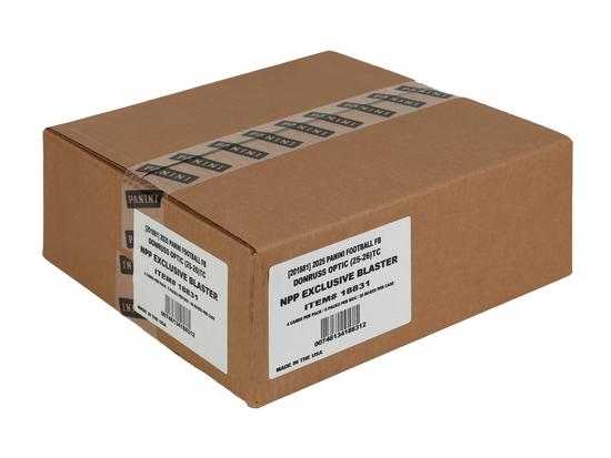 Image for 2025 Panini Donruss Optic Football 6-Pack Blaster 20-Box Case (Purple Shock Parallels!)