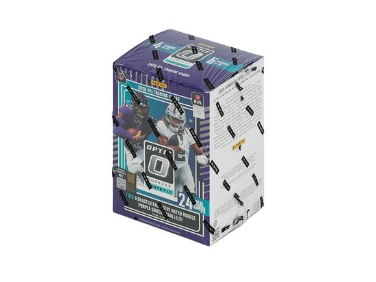 Image for 2025 Panini Donruss Optic Football 6-Pack Blaster 20-Box Case (Purple Shock Parallels!)