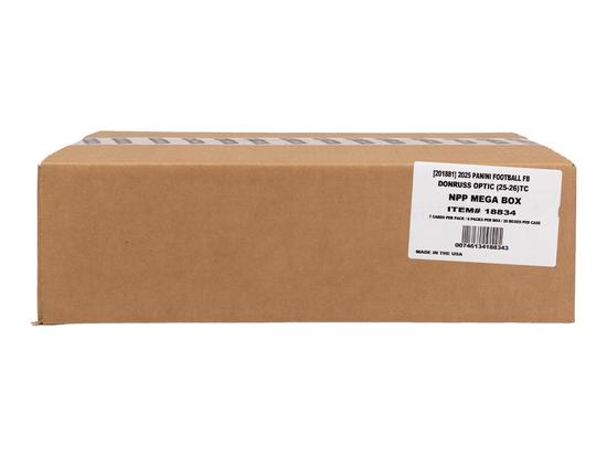 Image for 2025 Panini Donruss Optic Football Mega 20-Box Case (Blue Hyper Parallels!)