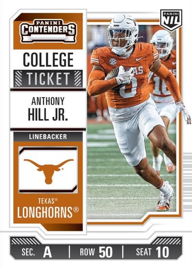 Image for 2025 Panini NIL Texas Longhorns Hobby 20-Box Case