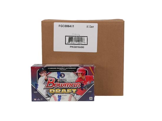 Image for 2025 Bowman Draft Baseball Hobby Jumbo 8-Box Case