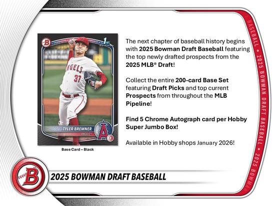 Image for 2025 Bowman Draft Baseball Super Jumbo Pack