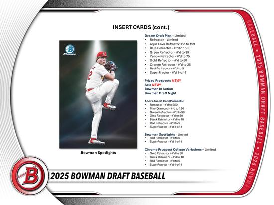 Image for 2025 Bowman Draft Baseball Super Jumbo Pack