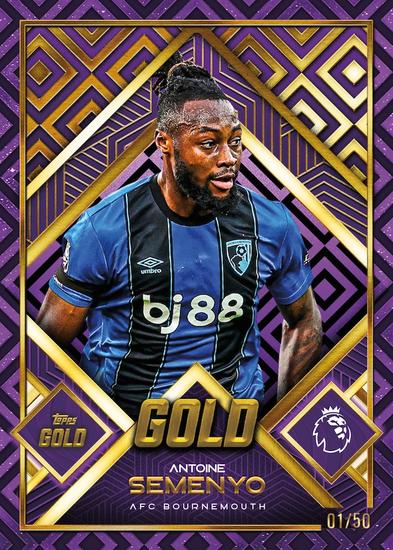 Image for 2025/26 Topps Gold Premier League EPL Soccer Hobby Box