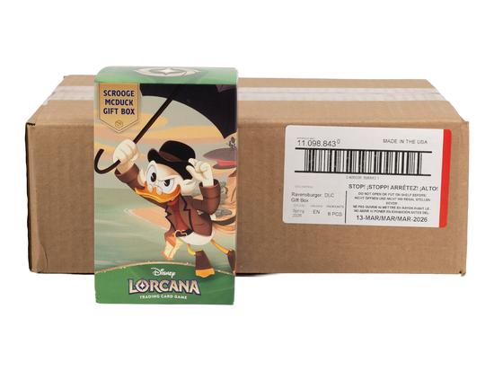 Image for Disney Lorcana TCG: Winterspell Scrooge McDuck Gift 6-Box Case
