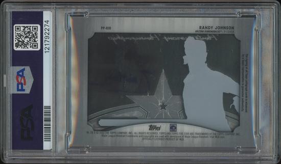 Image for 2022 Topps Five Star Baseball #PPRJO Randy Johnson Pentamerous Penmanship Auto #07/25 PSA 6 (EX-MT)