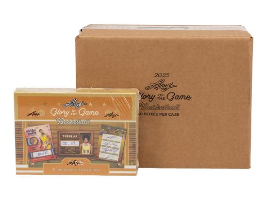 Image for 2025 Leaf Glory of the Game Basketball Hobby 10-Box Case