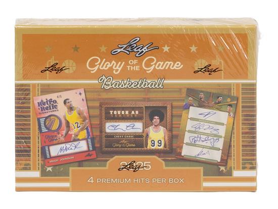 Image for 2025 Leaf Glory of the Game Basketball Hobby 10-Box Case