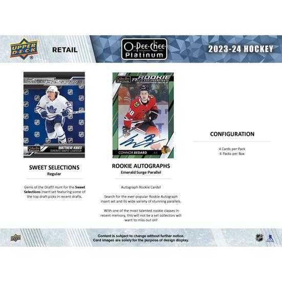 Image for 2023/24 Upper Deck O-Pee-Chee Platinum Hockey Blaster 20-Box Case