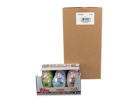 Image for 2026 Topps Series 1 Baseball 9-Tin 4-Box Case (36 Tins!)