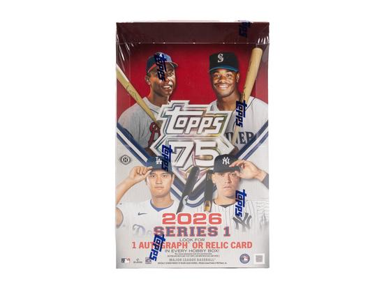 Image for 2026 Topps Series 1 Baseball Hobby 12-Box Case
