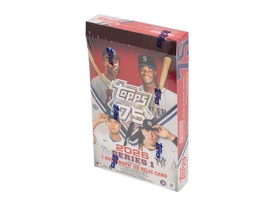 Image for 2026 Topps Series 1 Baseball Hobby 12-Box Case