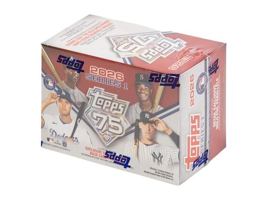 Image for 2026 Topps Series 1 Baseball 6-Pack Blaster 40-Box Case