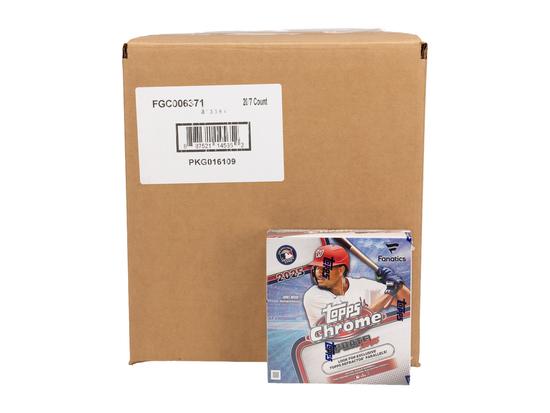 Image for 2025 Topps Chrome Update Series Baseball Mega 20-Box Case (Fanatics)