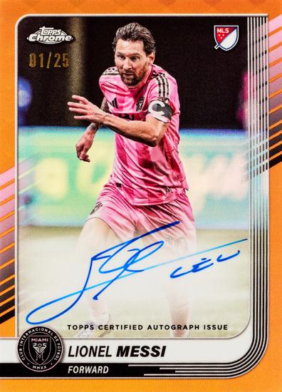 Image for 2025 Topps MLS Major League Soccer Chrome Hobby Box
