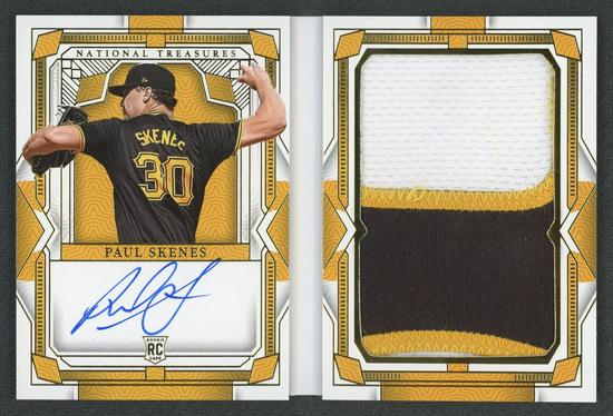 Image for 2024 Paul Skenes National Treasures Booklet Rookie Patch Auto /35