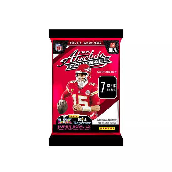 Image for 2025 Panini Absolute Football Mega Box (Orange Parallels!)