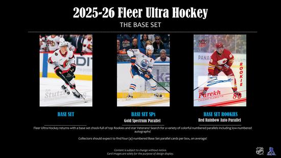 Image for 2025/26 Upper Deck Fleer Ultra Hockey Hobby Box